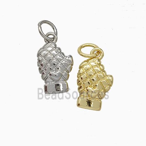 Copper Glove Pendant Mixed