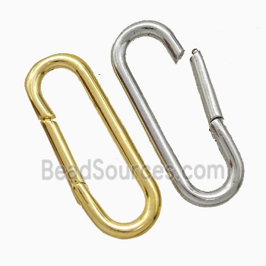Copper Carabiner Clasp Mixed