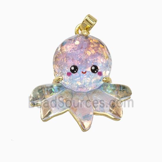 Acrylic Jellyfish Pendant