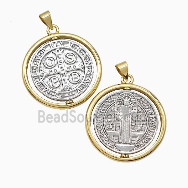 Jesus Charms Copper Pendant CSPB Gold Platinum Plated