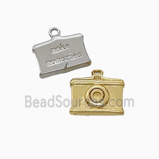 Copper Camera Charms Pendant Mixed