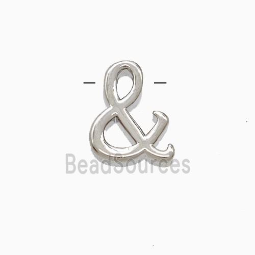 Copper And Signs Pendant Platinum Plated