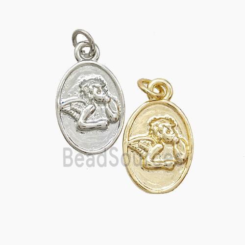 Copper Angel Pendant Mixed