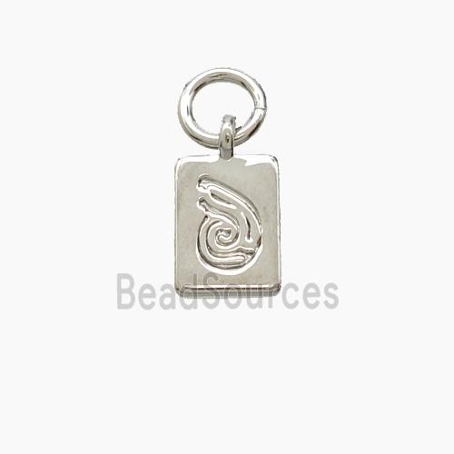 Copper Pendant, gold plated