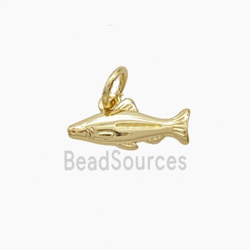 Copper Pendant, gold plated