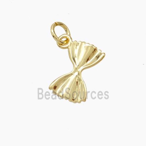 Copper Pendant, gold plated