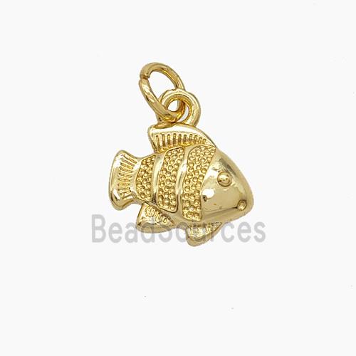 Copper Pendant, gold plated