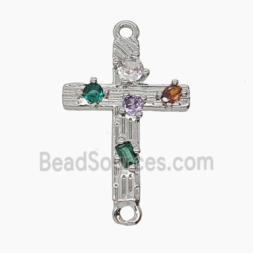 Enamel Copper Pendant Pave Zircon, Gold Plated