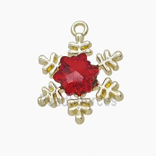 Copper Pendant, Gold Plated