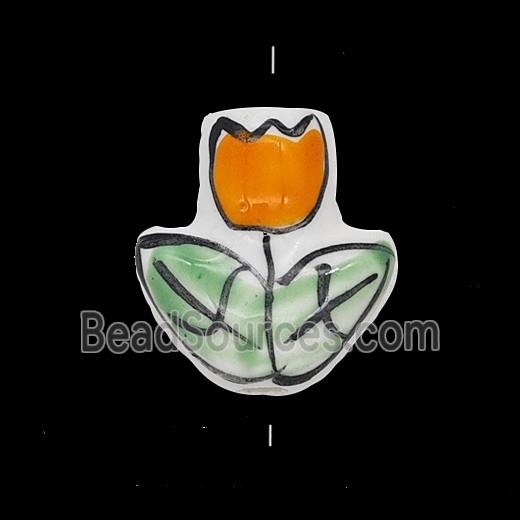 Resin Bead, Gold Plated