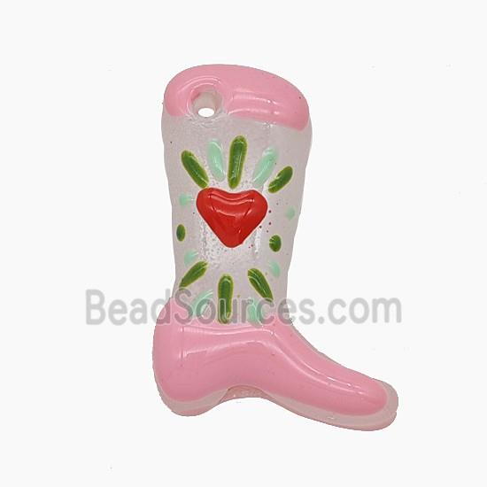 Resin Bead, Gold Plated