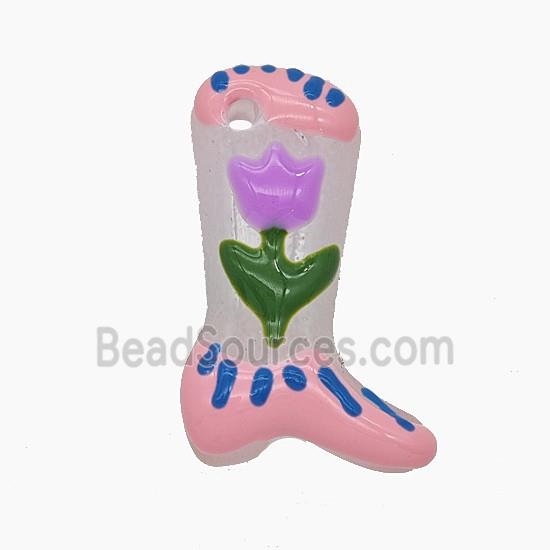 Resin Bead, Gold Plated