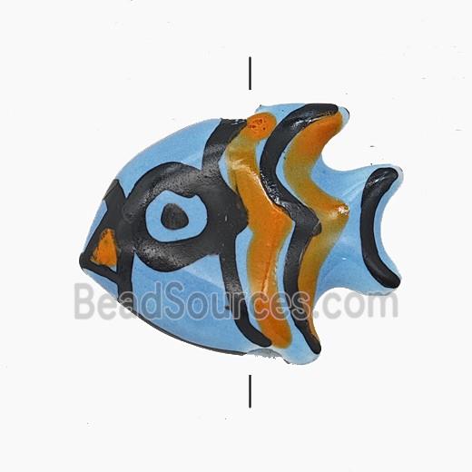 Resin Bead, Gold Plated