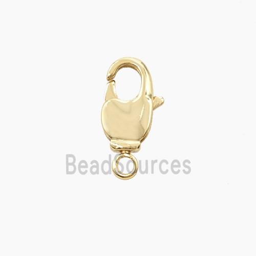Copper Lobster Clasp Gold Plated