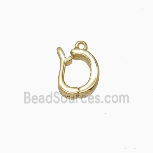 Copper Clasp Gold Plated