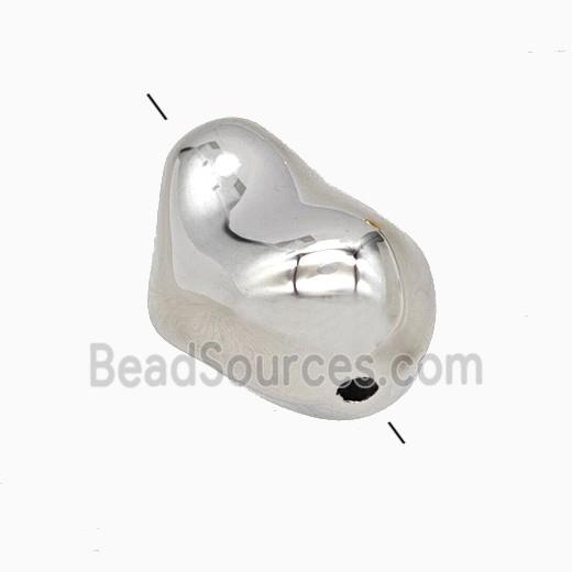 Copper Beads Platinum Plated