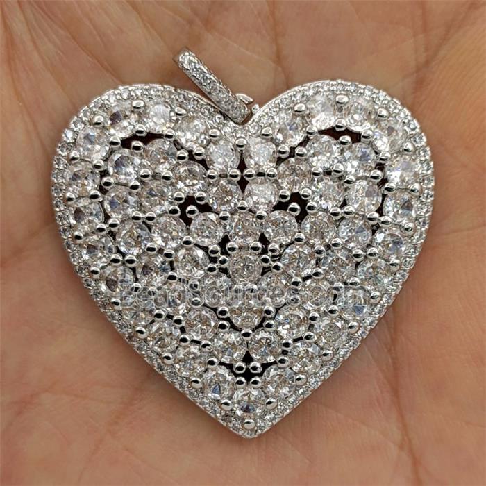 Copper Bead Pave Zircon, Gold Plated