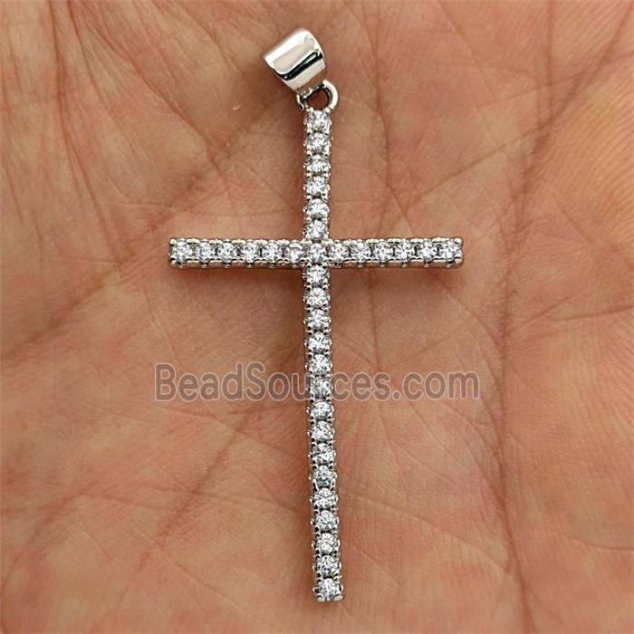 Copper Bead Pave Zircon, Gold Plated