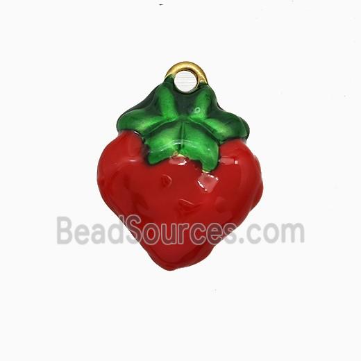 Copper Pendant Pave Zircon, Gold Plated