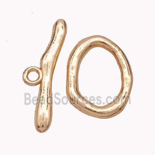 Copper Toggle Clasp Rose Gold