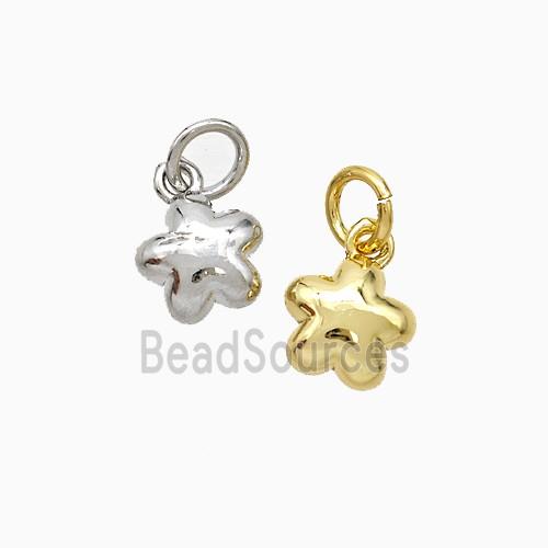 Copper Flower Pendant Mixed