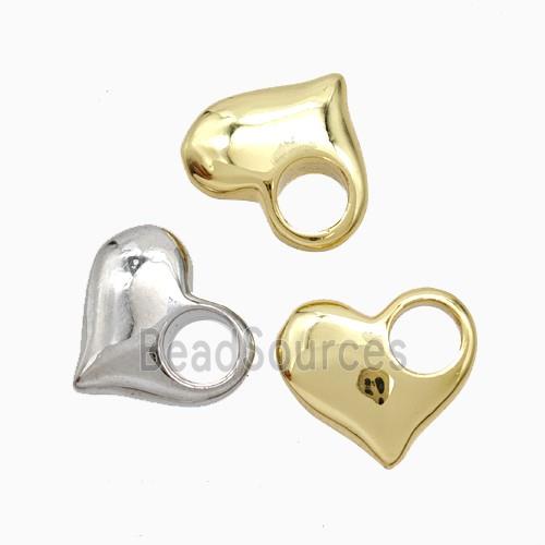 Copper Heart Pendant Mixed