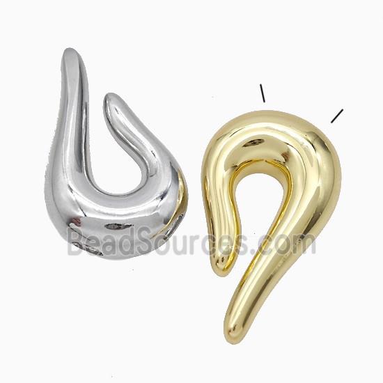 Copper Hook Pendant Mixed