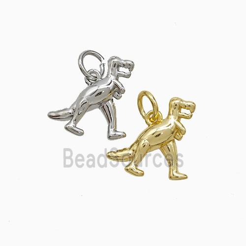 Copper Dinosaur Pendant Mixed