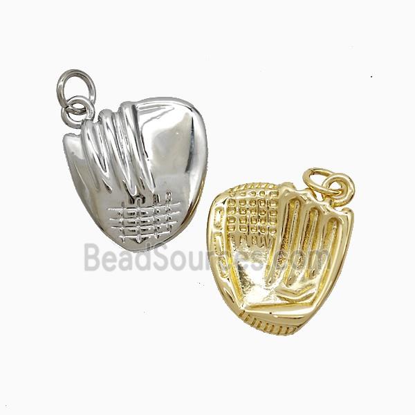 Copper Glove Pendant Sports Mixed