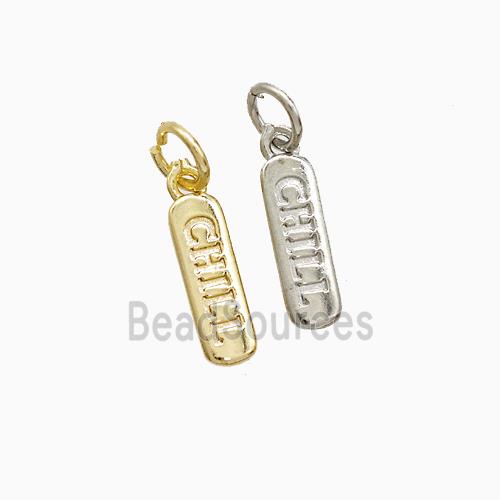 Copper Chill Pendant Stick Mixed