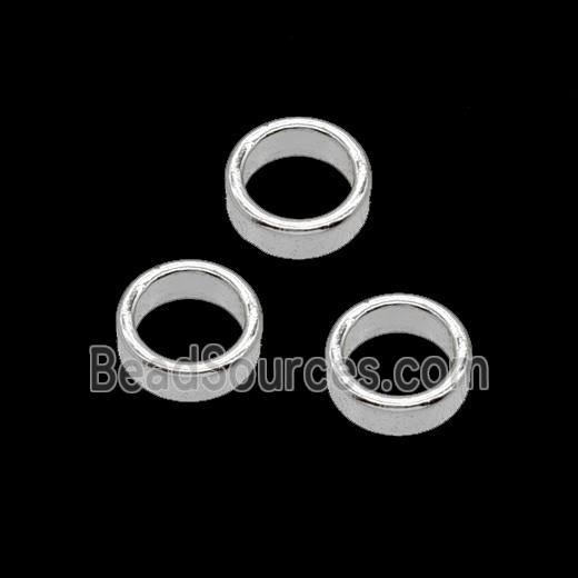 Copper JumpRings Connector Shiny Silver