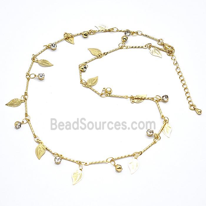 Copper Necklace Chain Gold Plated