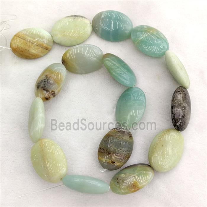 Chinese Amazonite Oval Beads