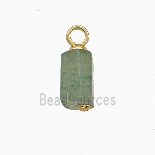 Green Aventurine Stick Pendant