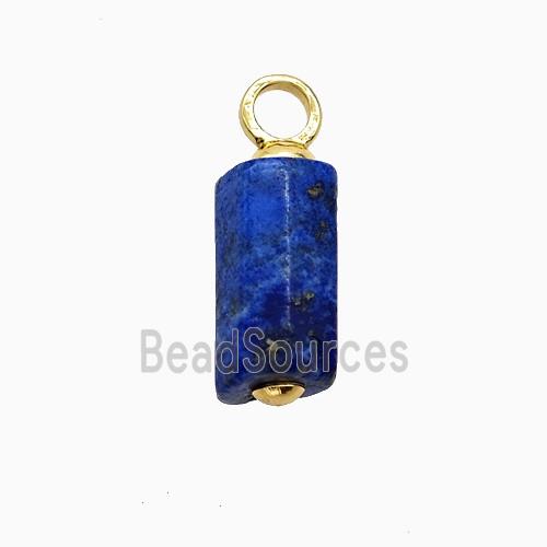 Blue Lapis Lazuli Stick Pendant