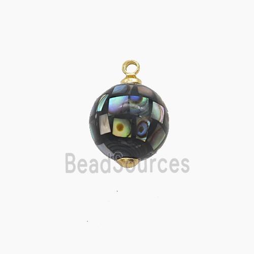 Abalone Shell Round Pendant
