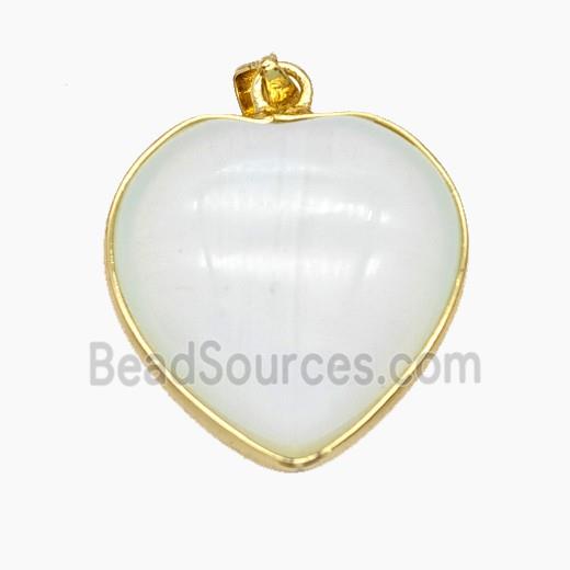 Gemstone Pendant, Gold Plated