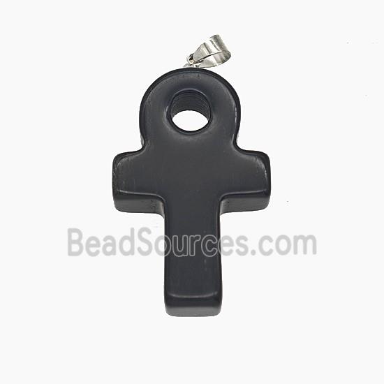 Gemstone Pendant, Platinum Plated