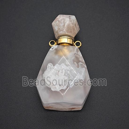 Gemstone Pendant, Platinum Plated