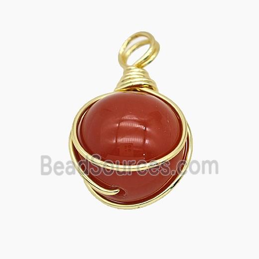 Gemstone Pendant, Platinum Plated