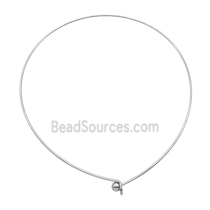 Raw Stainless Steel Nacklace Wire
