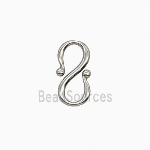 Raw Stainless Steel Infinity Connector