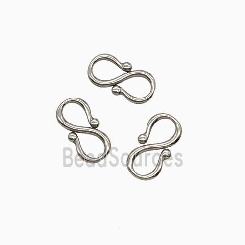 Raw Stainless Steel Infinity Connector