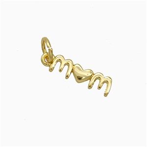 Copper Pendant, Gold Plated, approx 4-13mm