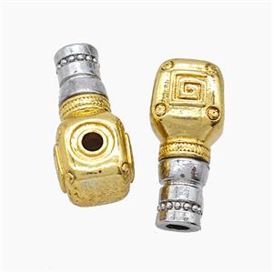 Tibetan Style Copper Guru Beads Antique Silver Gold, approx 11-25mm