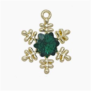 Copper Pendant, Gold Plated, approx 16mm