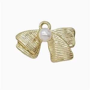 Copper Pendant, Gold Plated, approx 10-18mm