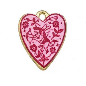 Jewelry Pendant, Gold Plated, approx 15-18mm
