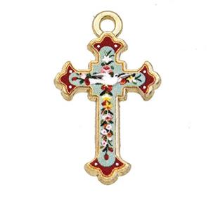 Jewelry Pendant, Gold Plated, approx 15-21mm