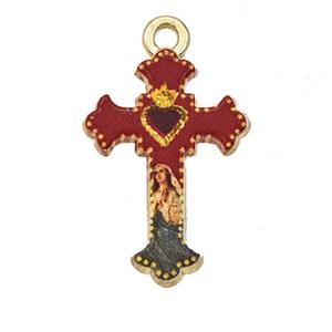 Jewelry Pendant, Gold Plated, approx 15-21mm